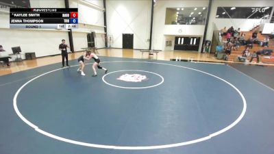 131 lbs Round 1 - Kaylee Smith, Manchester vs Jenna Thompson, Trine