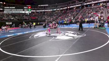 G110-4A Cons. Round 2 - Sereniity Garcia-Sanchez, Trinidad Girls vs Azure Jacobs, Pueblo Central Girls
