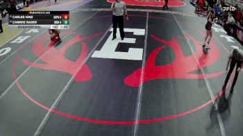 Quarterfinal - Cammie Rader, Bridgeport Girls vs Carlee Hinz, Superior Girls