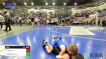 58 lbs Consi Of 4 - Hailon Dalton, Piedmont vs Conlan Robertson, Lions Wrestling Academy