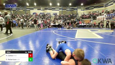 58 lbs Consi Of 4 - Hailon Dalton, Piedmont vs Conlan Robertson, Lions Wrestling Academy