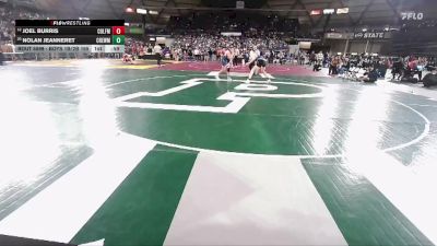 Boys 1B/2B 165 Cons. Round 3 - Nolan Jeanneret, Jenkins (Chewelah) vs Joel Burris, Colfax