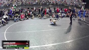 75 lbs Semis & 1st Wrestleback (8 Team) - Andrew Taussig, Kansas Copperhead vs Hunter Hoagland, Team Oregon