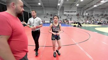 100 lbs Rr Rnd 3 - Jazmyn Richardson, Marlboro Wrestling Club vs Xuan Graham, Steel Valley Vixens