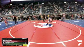 117 lbs Semifinal - Daniel Sosa, Top Of The Rock Wrestling Club vs Isaac Kosmann, Cody Wrestling Club