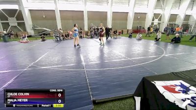 190 lbs Cons. Semi - Chloe Colvin, UT vs Malia Meyer, UT