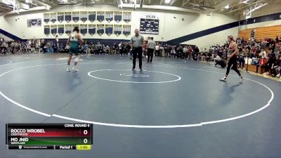 113 lbs Cons. Round 5 - Mo Jnid, WestLake vs Rocco Wrobel, Crestwood