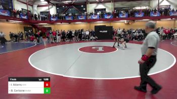 120 lbs Final - Isaiah Adams, Avon vs Brayton Carbone, Shawsheen