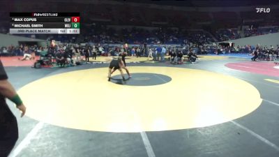 6A Boys 165 lbs 3rd Place Match - Michael Smith, West Linn Boys vs Max Copus, Cleveland Boys