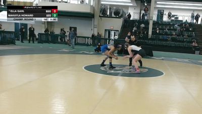 145 lbs Champ. Round 1 - Ella Gahl, Manchester vs Makayla Howard, Aurora