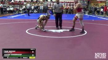 4A 215 lbs Cons. Round 1 - Austin Vanderhoof, Mulvane vs Tage Skocny, Santa Fe Trail