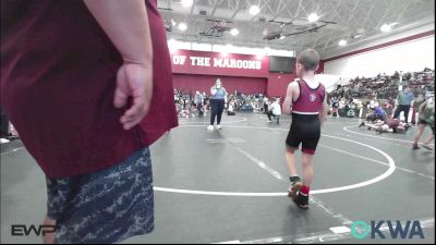 55 lbs Rr Rnd 1 - Luke Mapel, Blackwell Wrestling Club vs Remmi Schwahn, Chandler Takedown Club