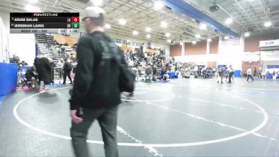 150 lbs Quarterfinal - Jeremiah Laing, San Dimas vs Adam Salas, Los Alamitos