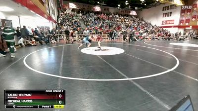 150 lbs Cons. Round 1 - Talon Thoman, Riverton vs Micheal Harris, Lovell