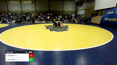 178 lbs Consi Of 16 #1 - Riley Shaffer, Norwin (PA) vs Yassiel Gonzalez, Sunnyside (AZ)