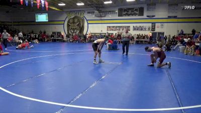 120 lbs Champ. Round 1 - Cooper Pillard, North Linn vs Hayden Schwab, Don Bosco