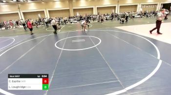 138 lbs Consi Of 8 #1 - Chris Espitia, Cardinal WC vs Lucas Loughridge, Eleanor Roosevelt HS