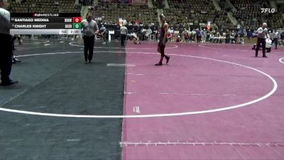 6A 157 lbs Quarterfinal - Santiago Medina, Brookwood Jr-Sr vs Charles Knight, Gulf Shores