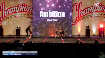 Cheer Tyme - Ambition [2025 L1 Tiny - Novice - Restrictions Day 1] 2025 Champion Cheer and Dance Grand Nationals