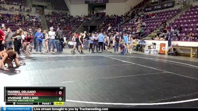 108 lbs 3rd Place Match - Vivienne Arellano, Westside Wrestling Club vs Maribel Delgado, Westside Wrestling Club