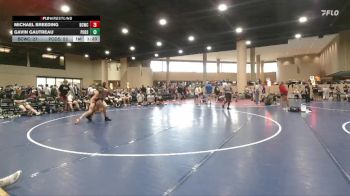 138 lbs Finals (2 Team) - Michael Breeding, Black Creek WC vs Gavin Gautreau, Pod Squad