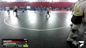 215 lbs Round 3 (16 Team) - Hunter Richmond, Canton vs Juan Gomez, Marathon