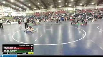 126 lbs Semifinal - Kaden Guymon, Southern Utah Elite vs Glade Harman, Champions Wrestling Club