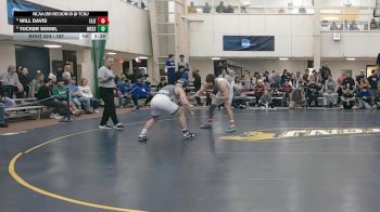 197 lbs Cons. Semi - Tucker Seidel, Messiah vs Will Davis, Elizabethtown