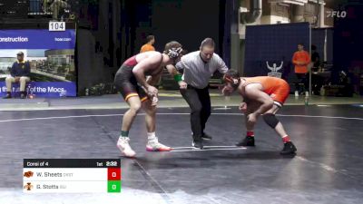 165 lbs Consi Of 4 - Wyatt Sheets, Oklahoma State vs Grant Stotts, Iowa State