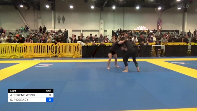 JENNIFER SERENE WONG vs SHANNON P OGRADY 2023 World IBJJF Jiu-Jitsu No ...