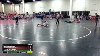 165 lbs Round 3 (10 Team) - Jacob Valdes, Maximum Performacne vs Colin Stewart, Avon Wrestling Club