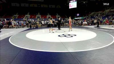 132 lbs Cons. Rd Of 16 - Vince Jasinski, IL vs Henry White, KS