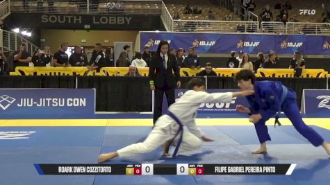 Filipe Gabriel Pereira Pinto vs Roark Owen Cozzitorto 2026 Pan Jiu Jitsu IBJJF Championship