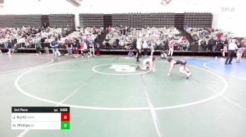 77-J lbs 3rd Place - Jake Kurtz, Rampage vs Hunter Phillips, Barn Brothers