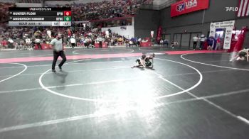 67 lbs Champ. Round 1 - Anderson Kimber, Waterford Youth Wrestling Club vs Hunter Flom, De Pere Youth Wrestling