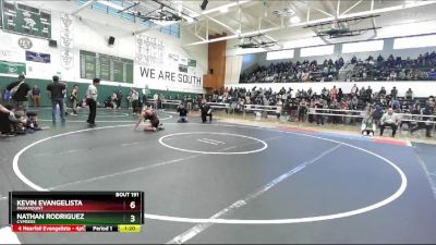 120 lbs Champ. Round 2 - Nathan Rodriguez, Cypress vs Kevin Evangelista, Paramount