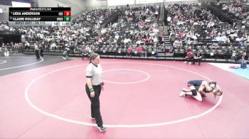 6A 115 lbs Cons. Semi - Claire Holliday, Weber vs Lidia Anderson, Herriman