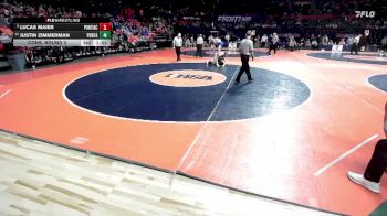 1A 175 lbs Cons. Round 3 - Ryan Rink, Tolono (Unity) vs Colin Hughey, Campbell Hill (Trico)