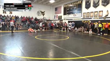 190 lbs Quarterfinal - Gavin Feickert, South Winneshiek vs Cael Lange, Waukon