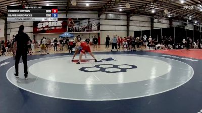 79 kg Cons. Round 3 - Connor Owens, Cliff Keen Wrestling Club vs Blake Hendricks, The Charleston Wrestling Club