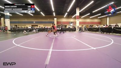 190 lbs Quarterfinal - Wema Laktari, Flower Mound High School Wrestling vs Kennedy Alexander, Cypress Springs High School Wrestling