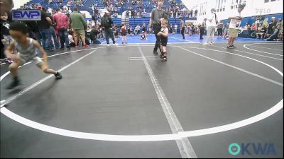 46 lbs Round Of 16 - Ray Maine, Lexington Wrestling Club vs Antonio Gonzales, Standfast OKC