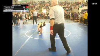 130 lbs Cons. Round 3 - Alayna Ellis, Hamilton vs Ali Nitecki, Tiffin Columbian