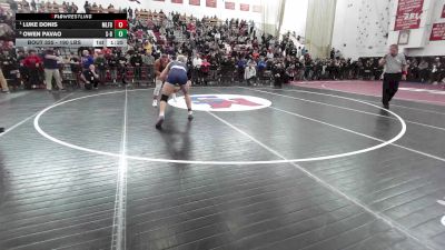 190 lbs Semifinal - Luke Donis, Milford vs Owen Pavao, Somerset Berkley