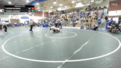 144 lbs 5th Place Match - Jayden Palamino, Santa Ana vs Robert Ramirez, Pacifica (Oxnard)