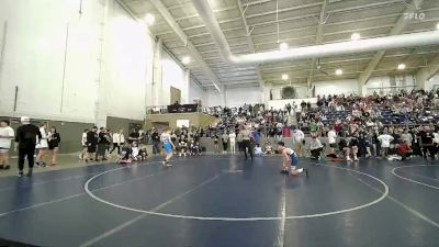 90 lbs Champ. Round 2 - Tayvin Anderson, White Rhino Wrestling vs Luke Williams, Team Prestige Wrestling