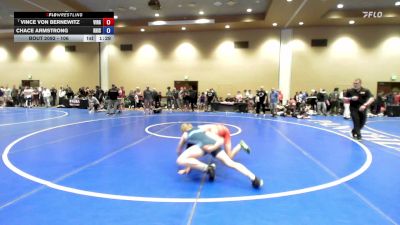 106 lbs Champ. Round 2 - Vince Von Bernewitz, Virginia vs Chace Armstrong, Rhode Island