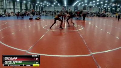 110 lbs Rd# 2 10:30am Friday - Cody Clarke, Mat Assassins vs Ashton Glasgow, Terps Xpress