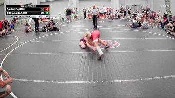 84 lbs Round 4 (6 Team) - Caison Shiekh, Empyre Wrestling Club vs Adriana Ragona, Washington Dual Team