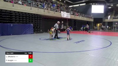 52 lbs Consi Of 8 #1 - Leo DAulerio, Springfield vs Finn Knight, York